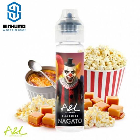 E-liquid de palomitas de maiz con caramelo. Nagato 50ml By A&L