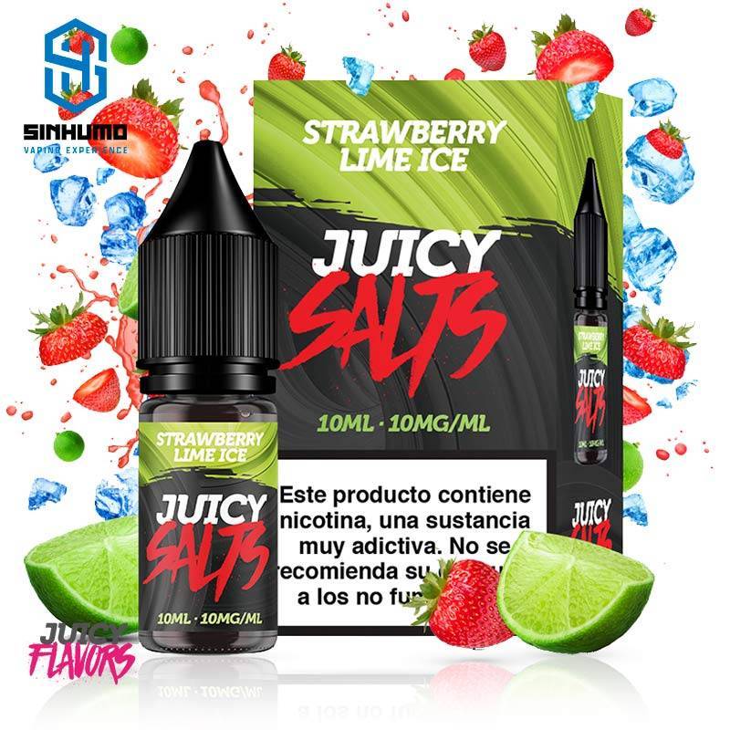 Sales Juicy Salts Juicy Flavors Strawberry Lime Ice 10ml
