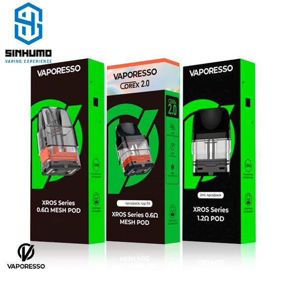 Cartucho/Depósito Xros (Pack de 4) by Vaporesso
