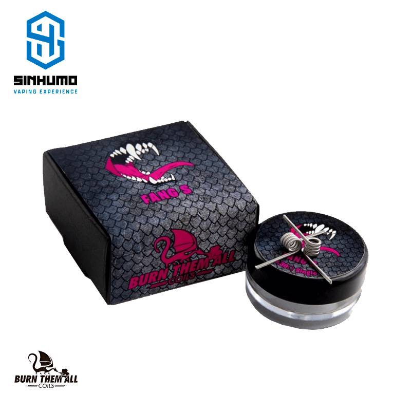 Fang S 0.30 Ohm Single Full N80 By Burn Them All Coils