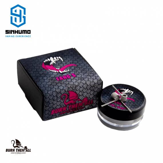 Fang S 0.30 Ohm Single Full N80 By Burn Them All Coils